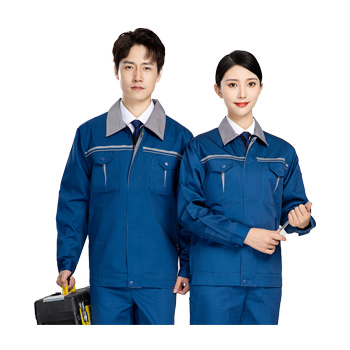 008 時尚反光條工程服  棉滌混紡  多色現貨  